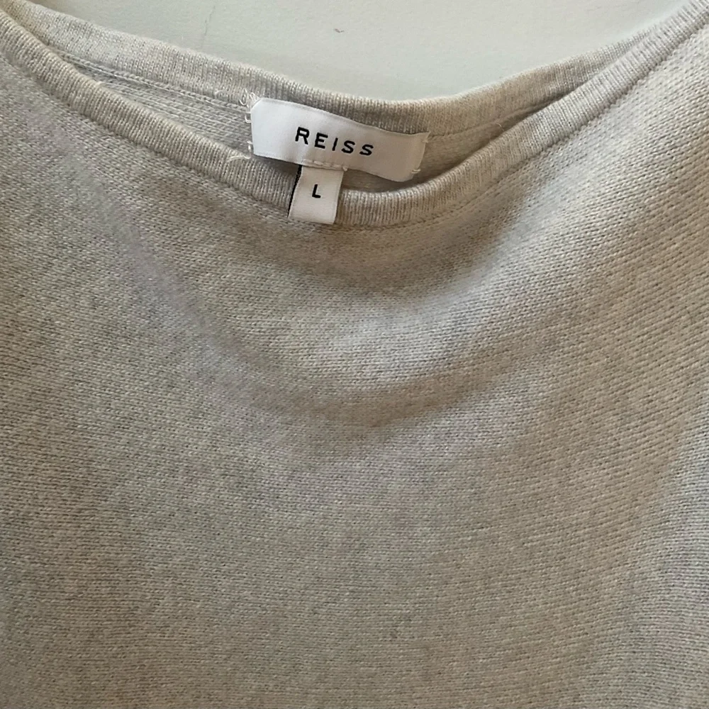 Reiss Off The Shoulder Draped Knot Dress